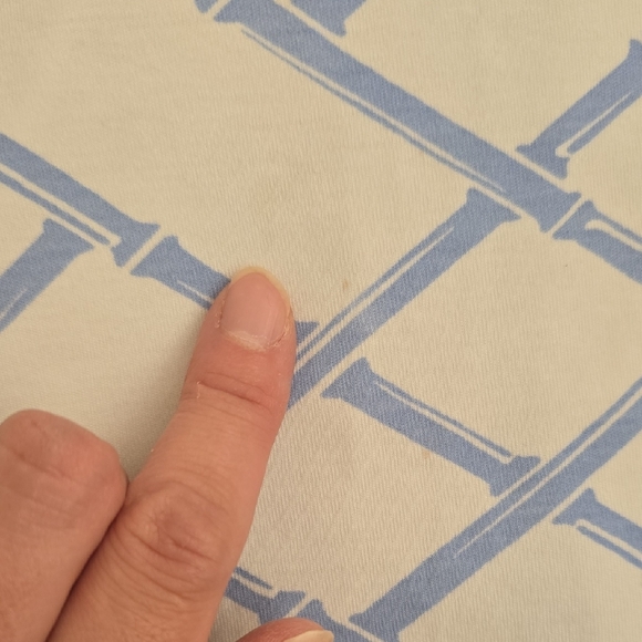 The Beaufort Bonnet Company Blue and White Lattice Dress - Picture 3 of 5